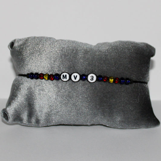 Max Verstappen 3 Red Bull Bracelet 1