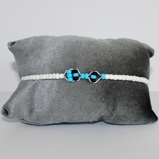 Light Blue F1 Car Bracelet 4