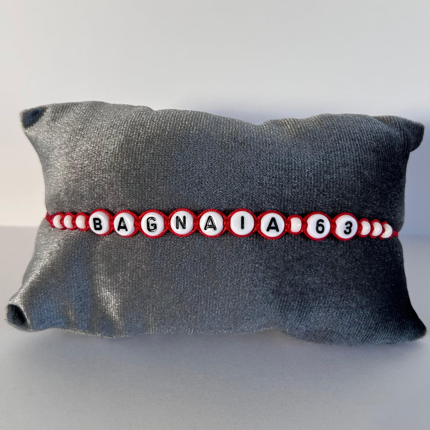 Bagnaia 63 Ducati 100 Years Bracelet