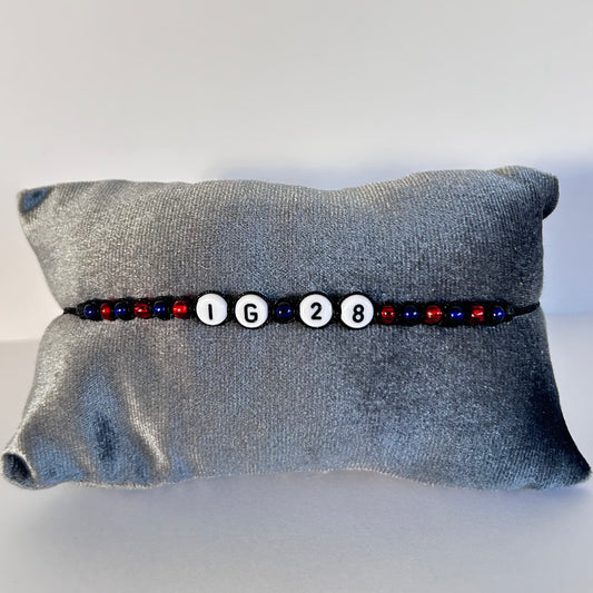 Izan Guevara 28 BLU CRU Pramac Bracelet