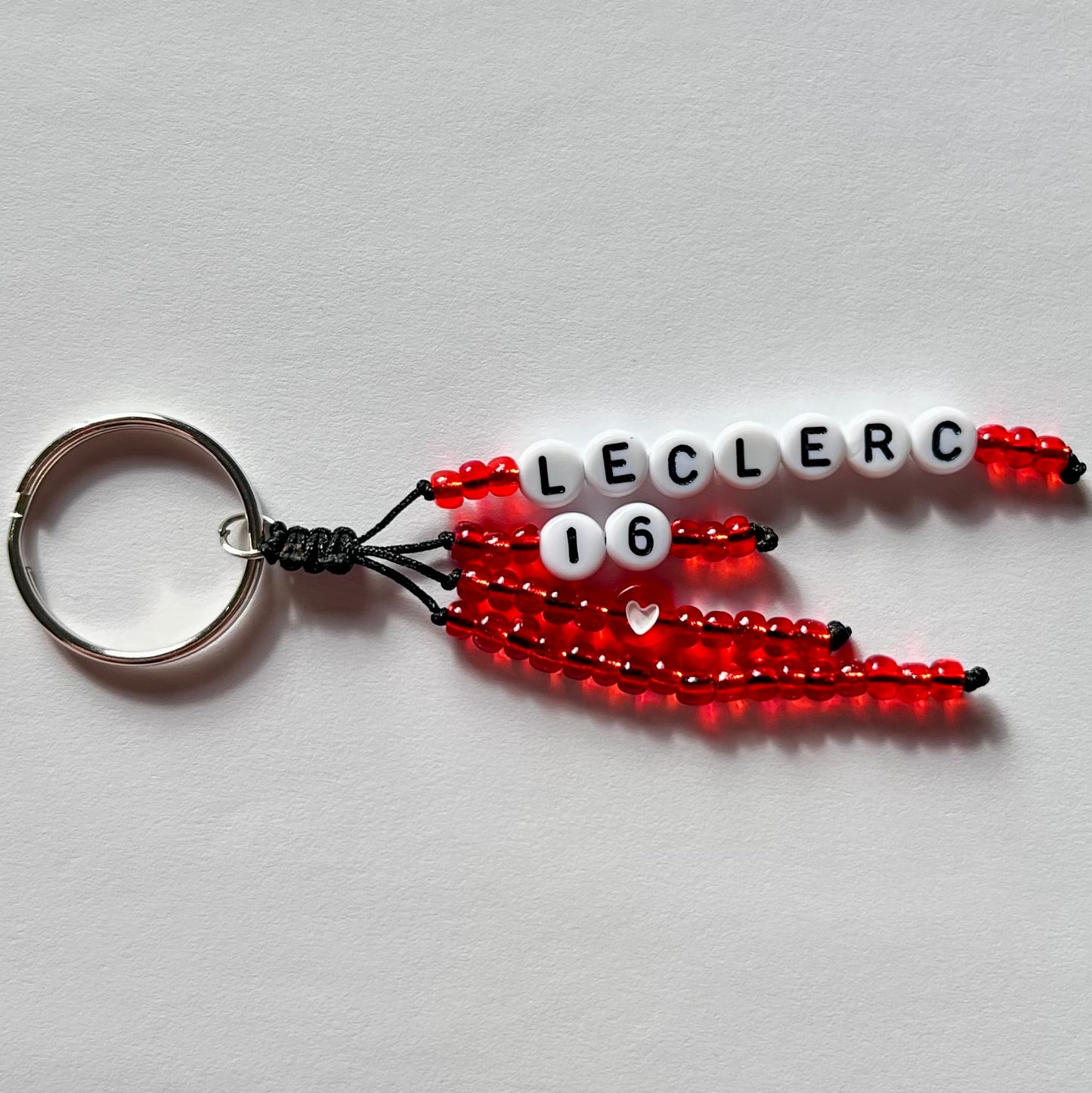 Leclerc Ferrari Keychain