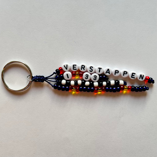 Verstappen Red Bull Keychain