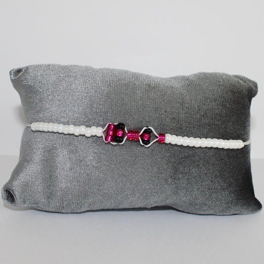 Pink F1 Car Bracelet 2
