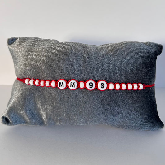 Marc Marquez 93 Ducati 100 Years Bracelet