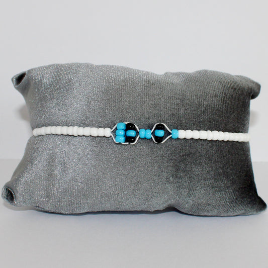 Light Blue F1 Car Bracelet 3