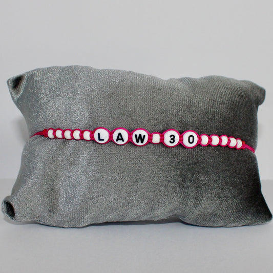 Law 30 Racing Bulls Miami 25 Bracelet