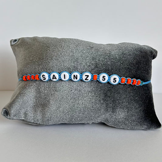 Sainz 55 Williams x Gulf Bracelet