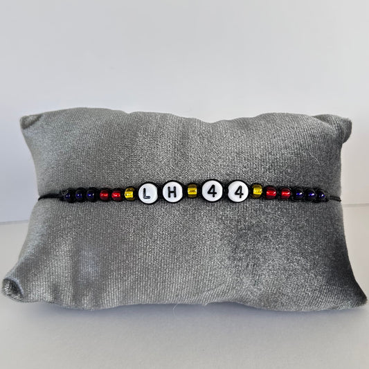 Lewis Hamilton 44 Chinese GP Ferrari Bracelet
